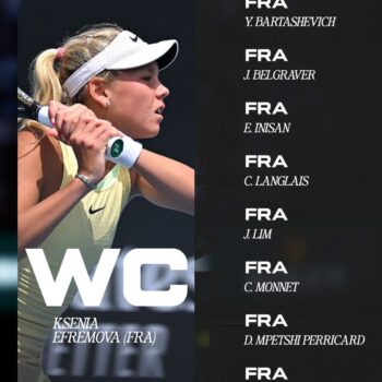 2025-05 Eleejah Inisan à Roland Garros 2025