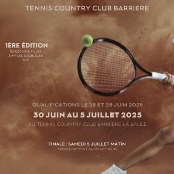 Tennis Country Club Barrière La Baule & W Assur Tournoi Tennis J30