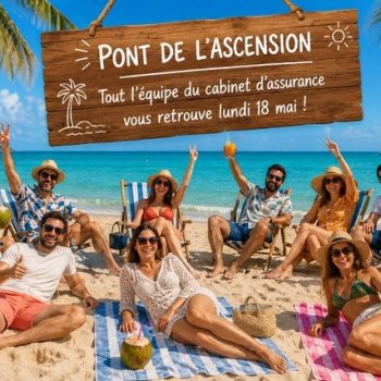 Nous sommes fermés vendredi 15 mai. Rdv lundi 18 mai dès 9:00