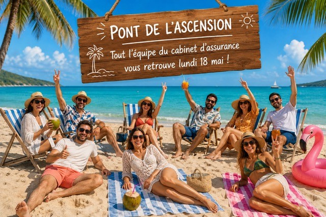 Nous sommes fermés vendredi 15 mai. Rdv lundi 18 mai dès 9:00